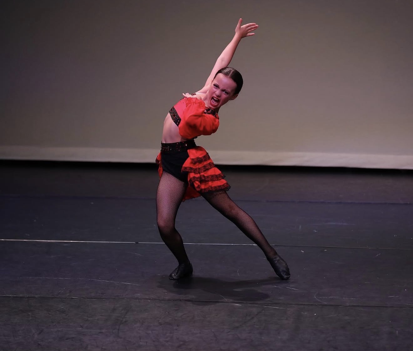 Bianca Papa performing on stage