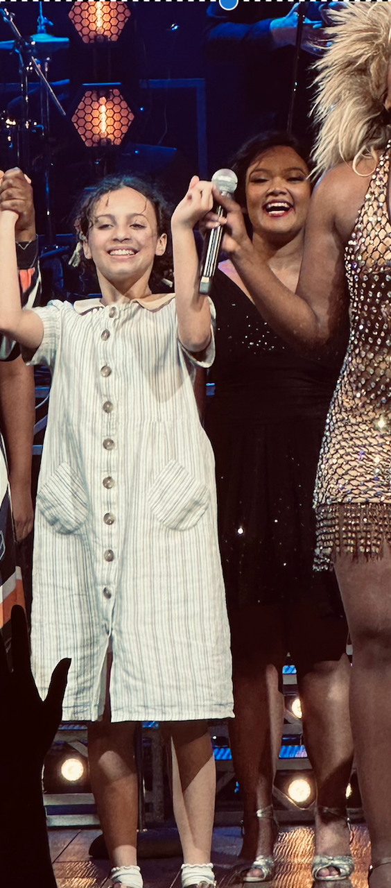 Bianca Papa at the TINA curtain call